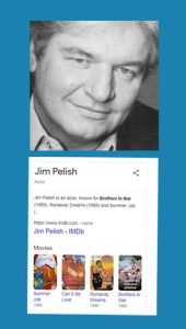 Jim Pelish has a Knowledge Panel on Google Search